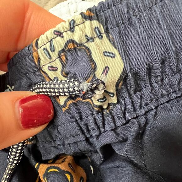 abercrombie kids 6" Inseam Navy Donut Swim Trunks 15/16 - Picture 4 of 7